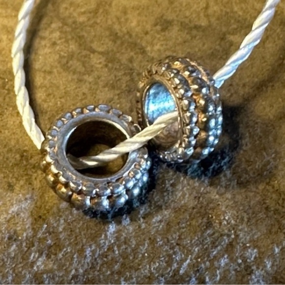 Pandora Set of 2 ALE Tire Spacers for Pandora Moments Bracelet - Picture 3 of 5